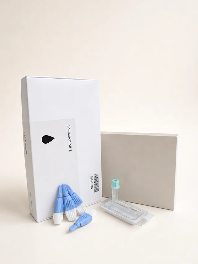 Lancet collection kit